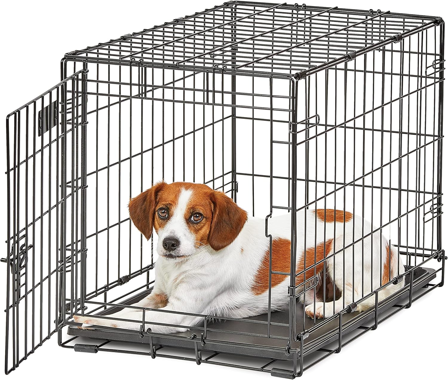 Gaiola para Cães MidWest Life Stages Dobrável com Divisor 1 Gaiola para Cães MidWest Life Stages Dobrável com Divisor