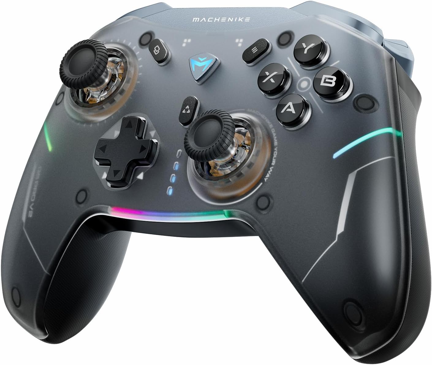 Machenike G5Pro V2: Controle Wireless 1000HZ com Dock para NS e PC 2 Machenike G5Pro V2 Controle Wireless 1000HZ com Dock para NS e PC
